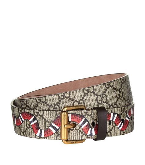 gucci d ring belt men& 39|gucci snake belt men's.